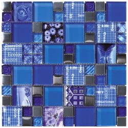 Mozaika Carnaval Blue_30x30