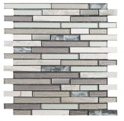 Mozaika Brick Grey_30x30